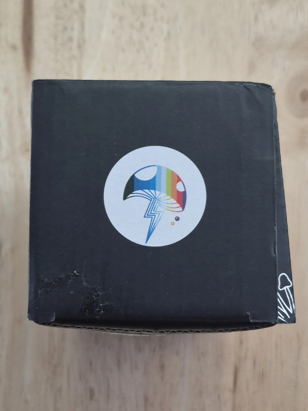 Black Mushroom Coffee Stash Container